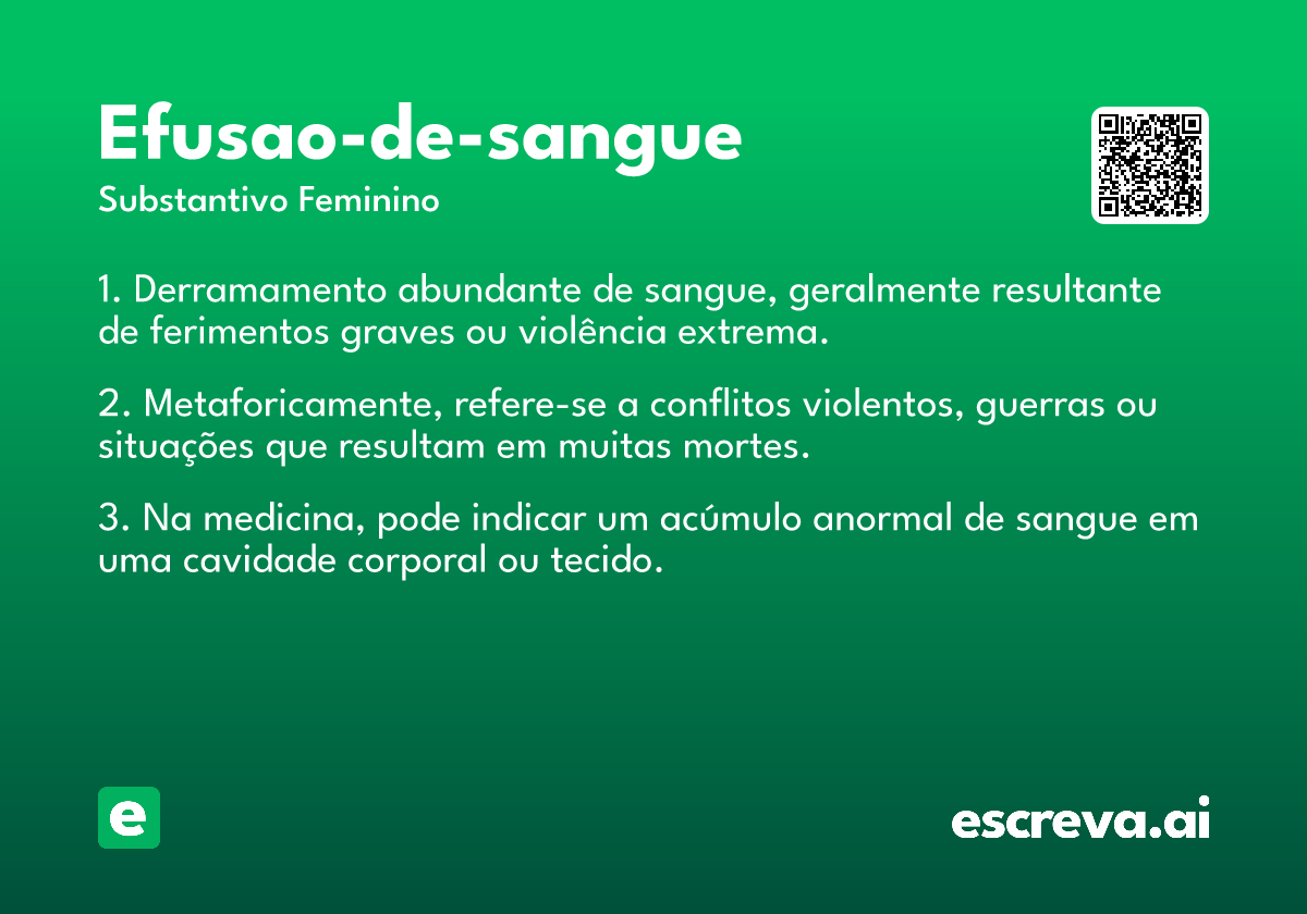 efusao-de-sangue