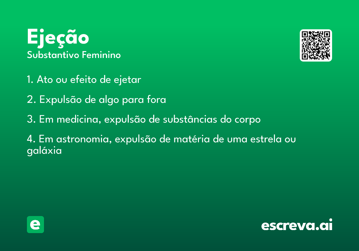 ejeção