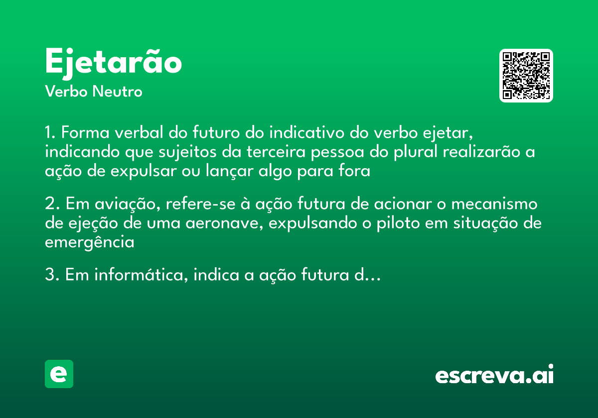 ejetarão