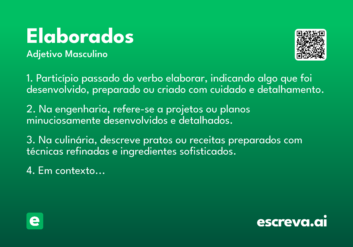 elaborados