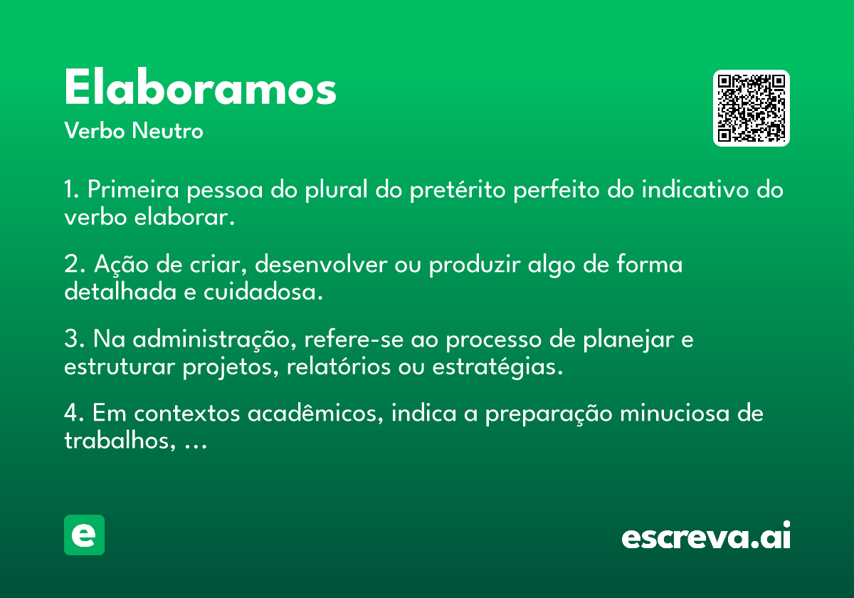 elaboramos
