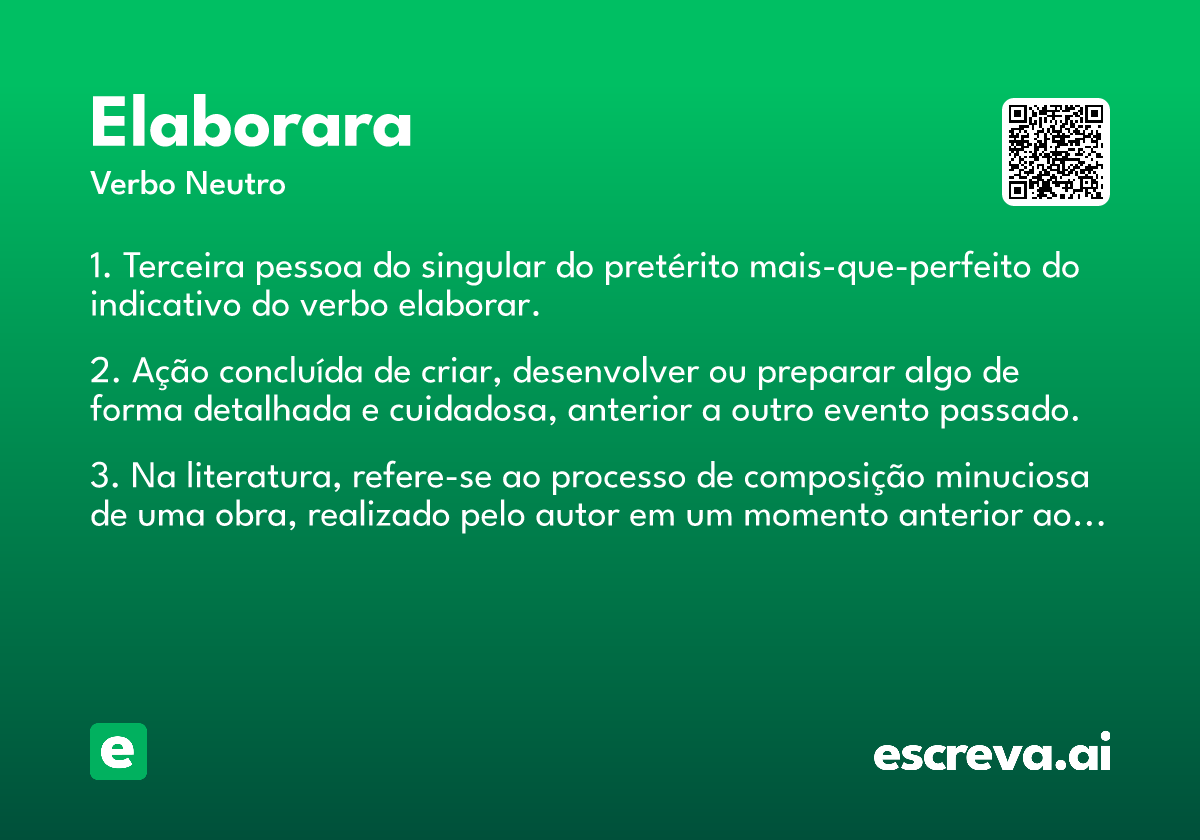 elaborara