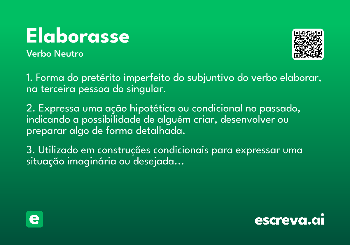 elaborasse