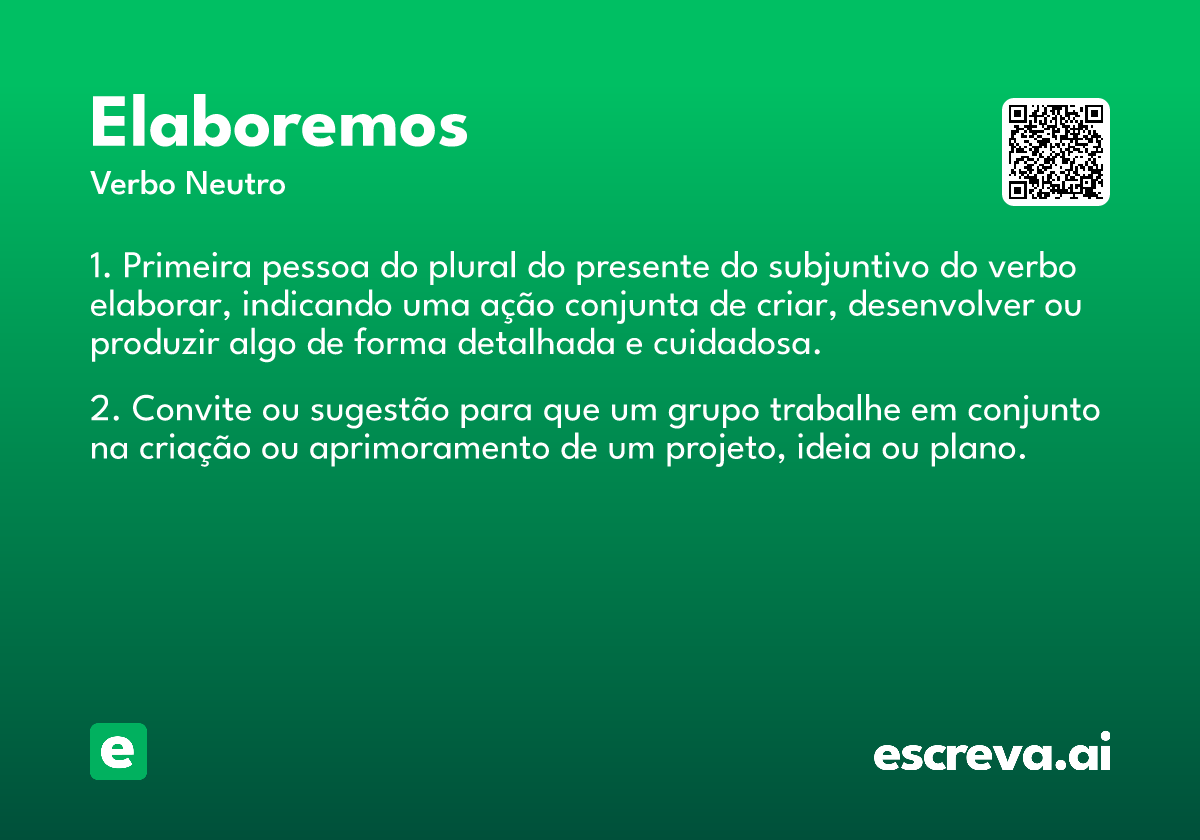 elaboremos