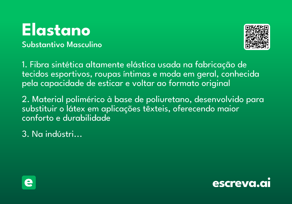 elastano