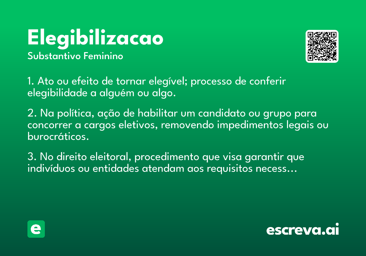 elegibilizacao