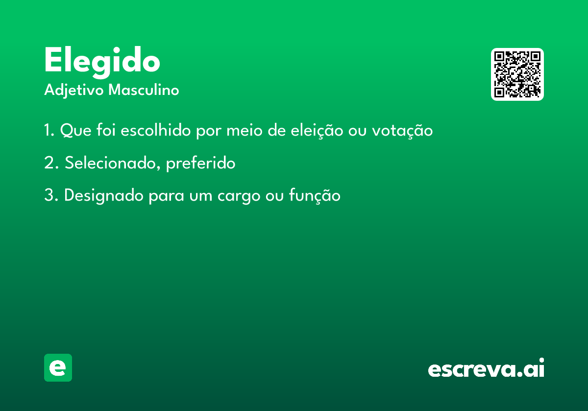 elegido