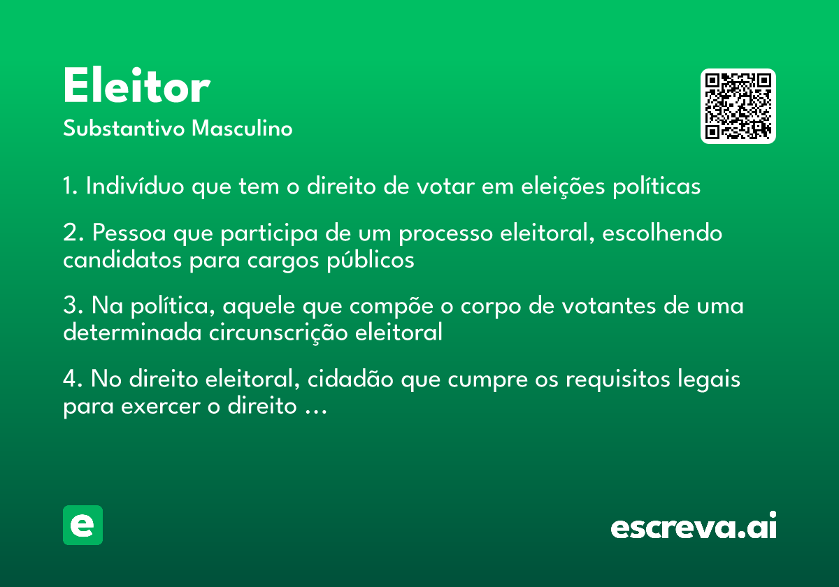 eleitor
