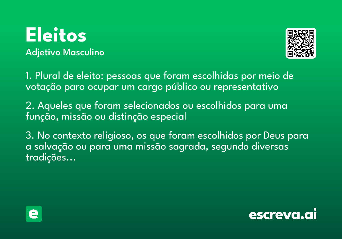 eleitos