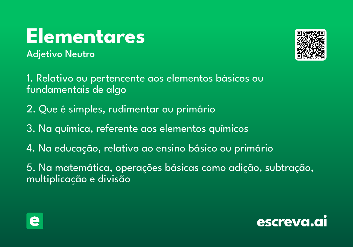 elementares