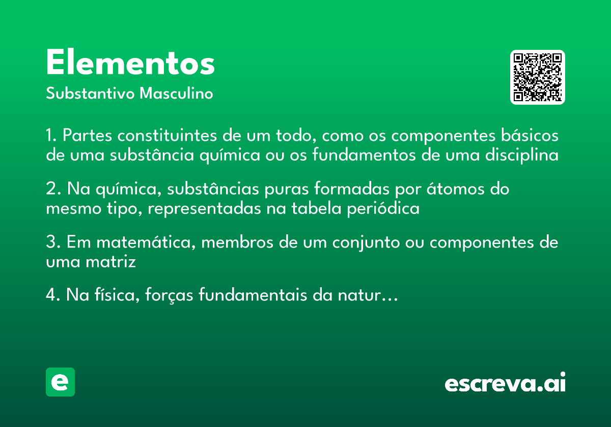 elementos