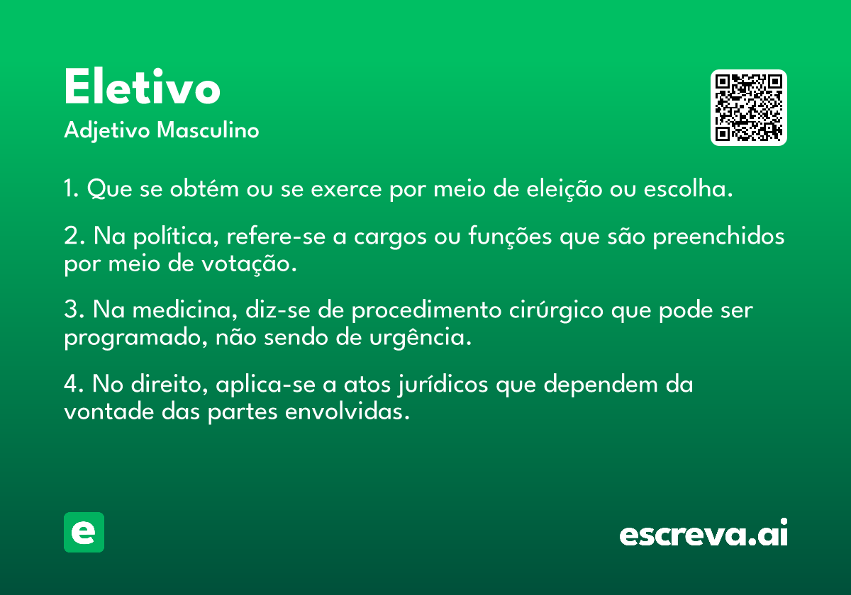 eletivo
