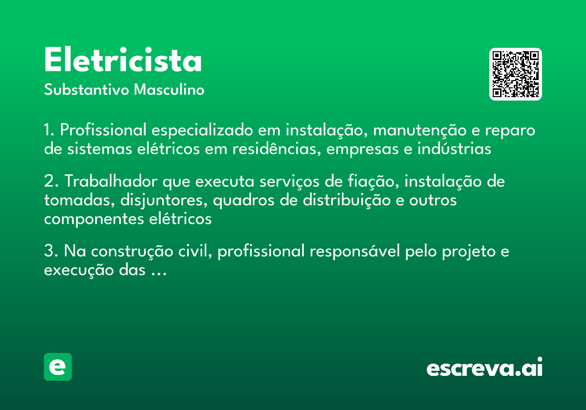 eletricista