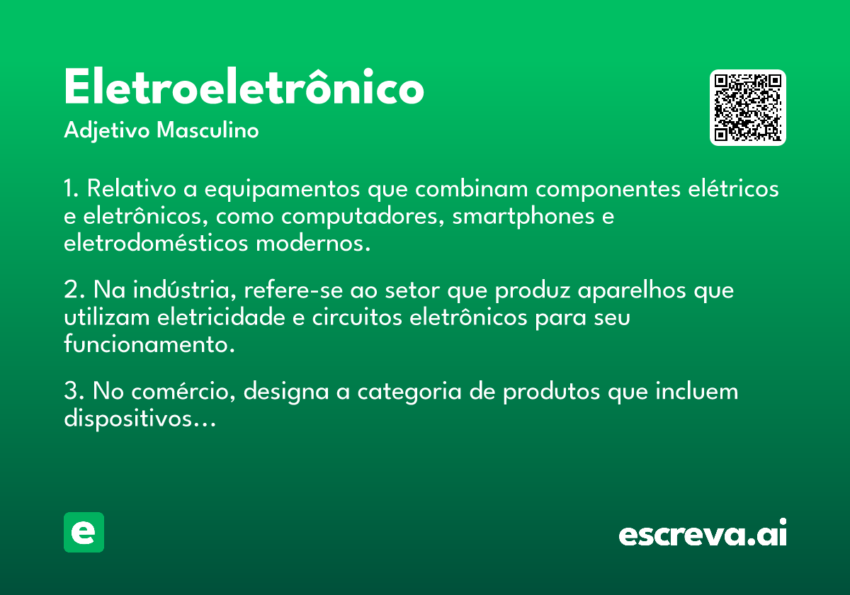 eletroeletrônico