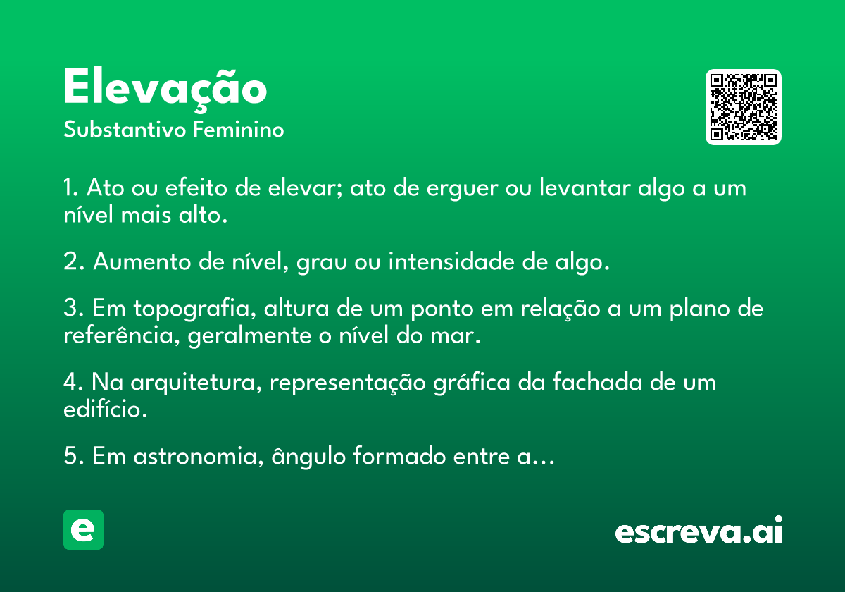 elevação