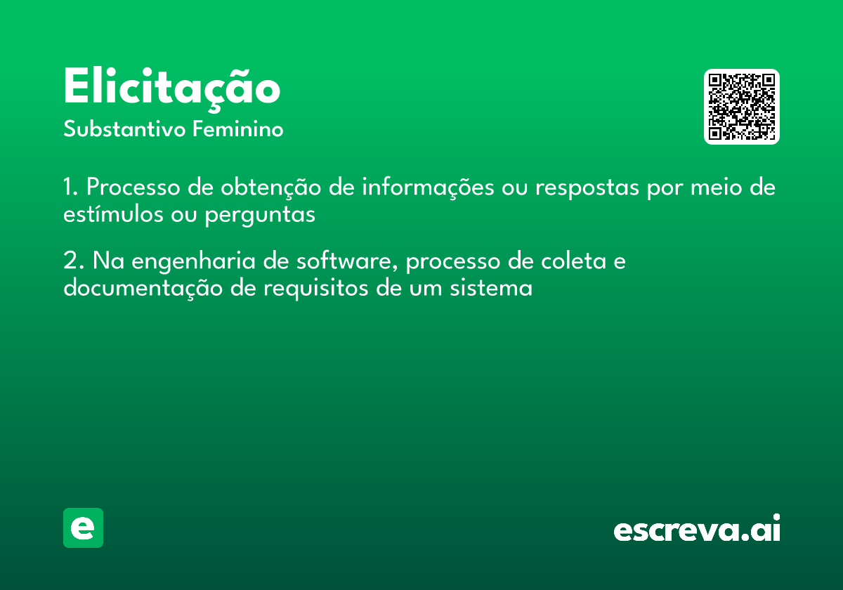 elicitação