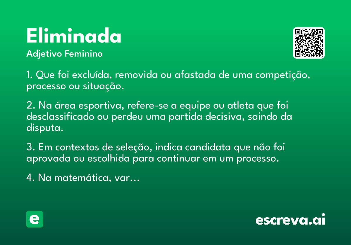eliminada