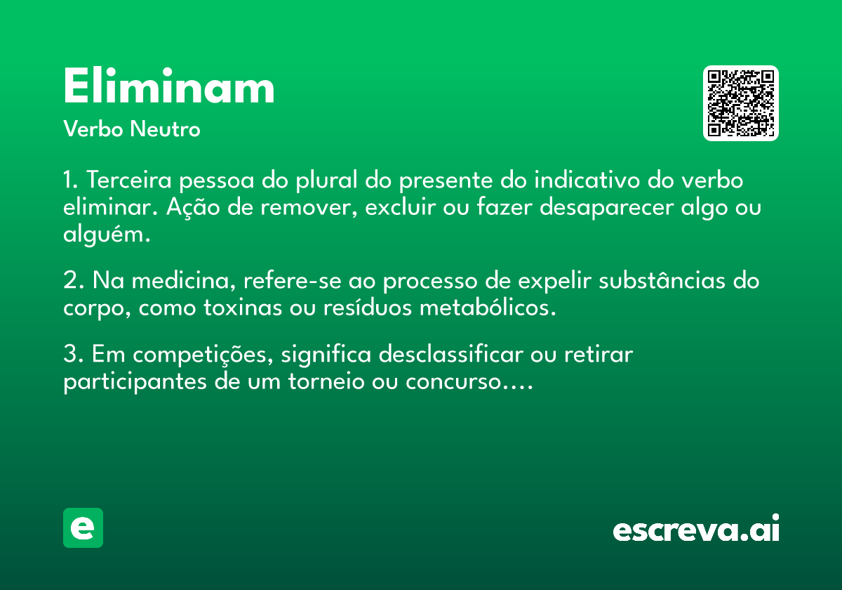 eliminam
