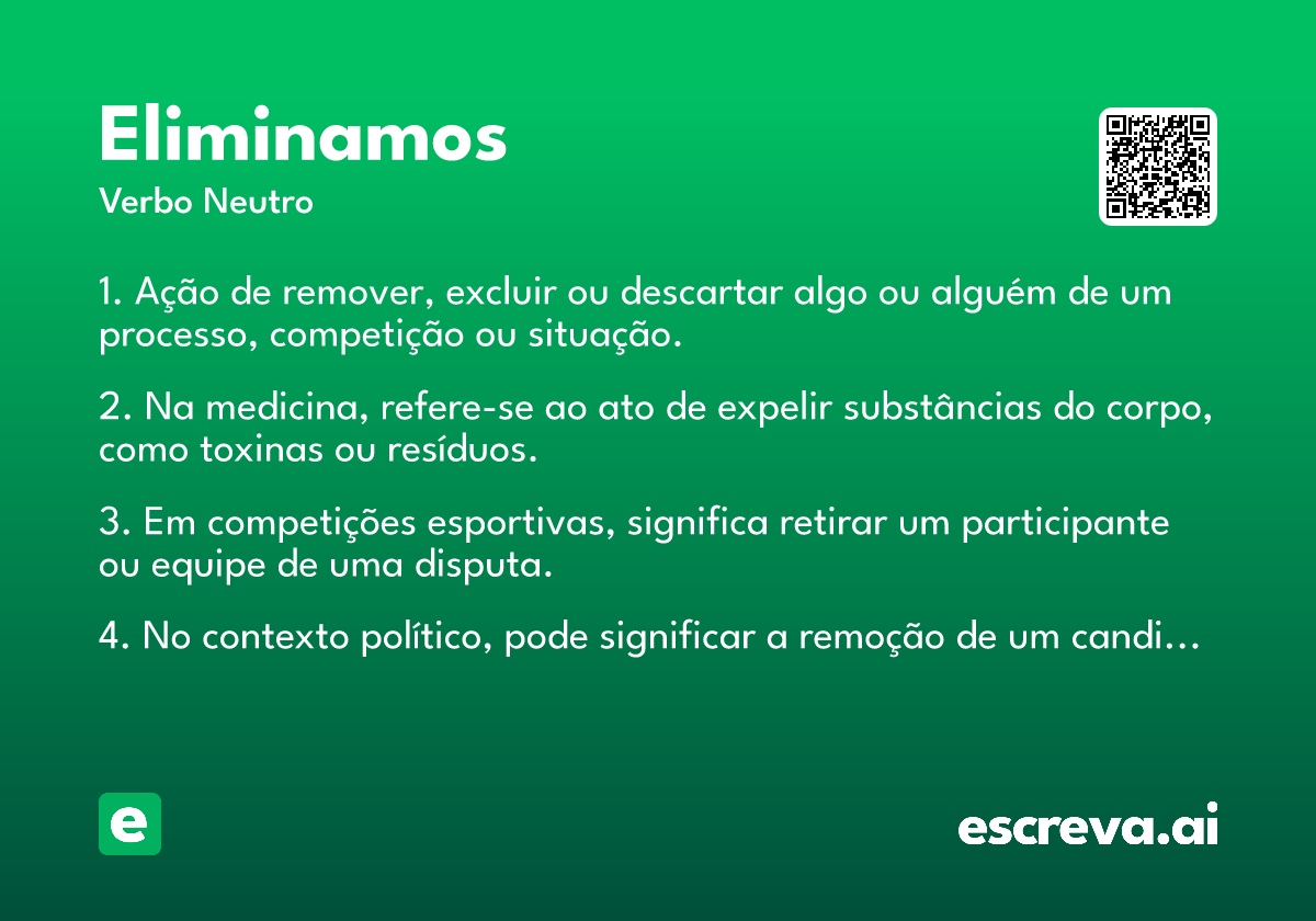 eliminamos
