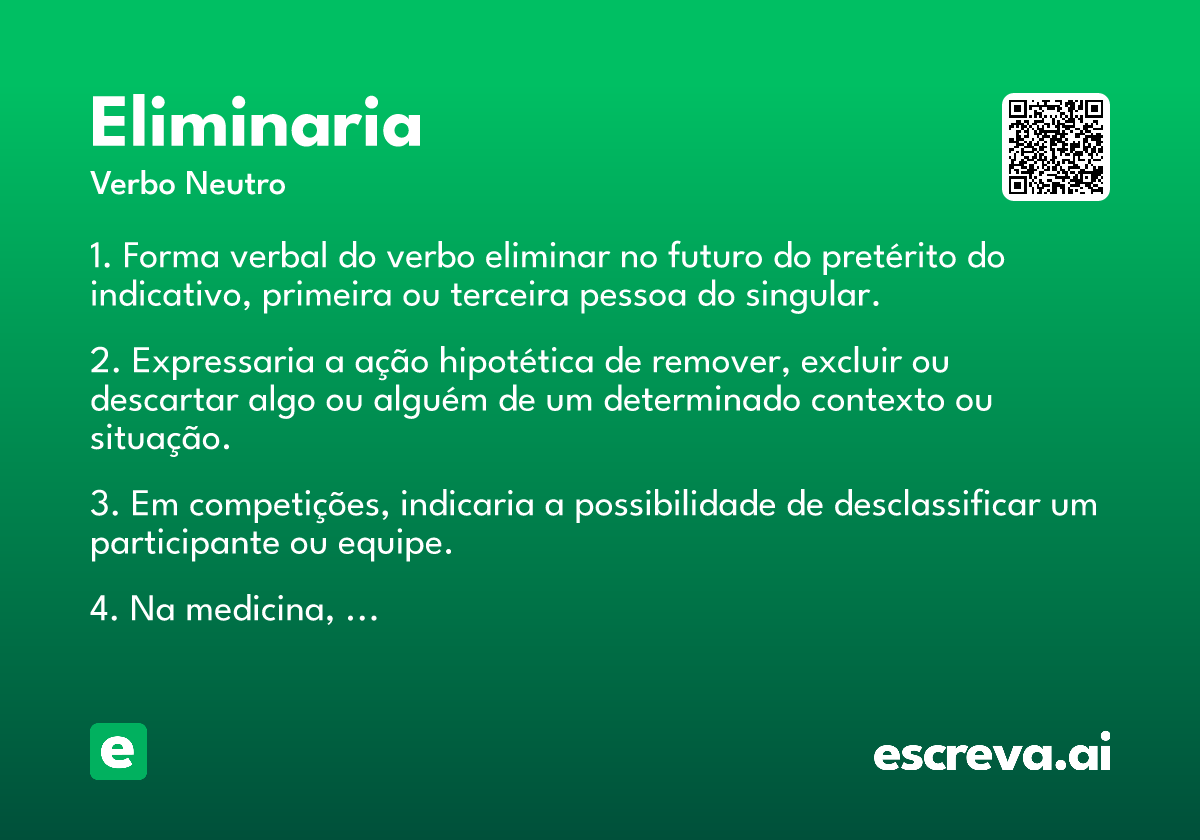 eliminaria