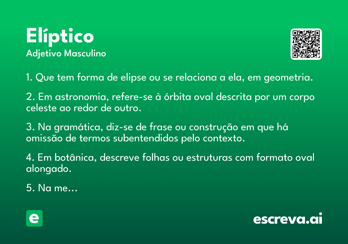 elíptico