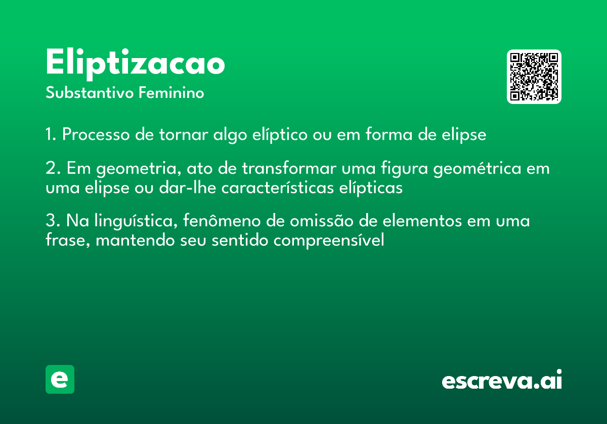 eliptizacao