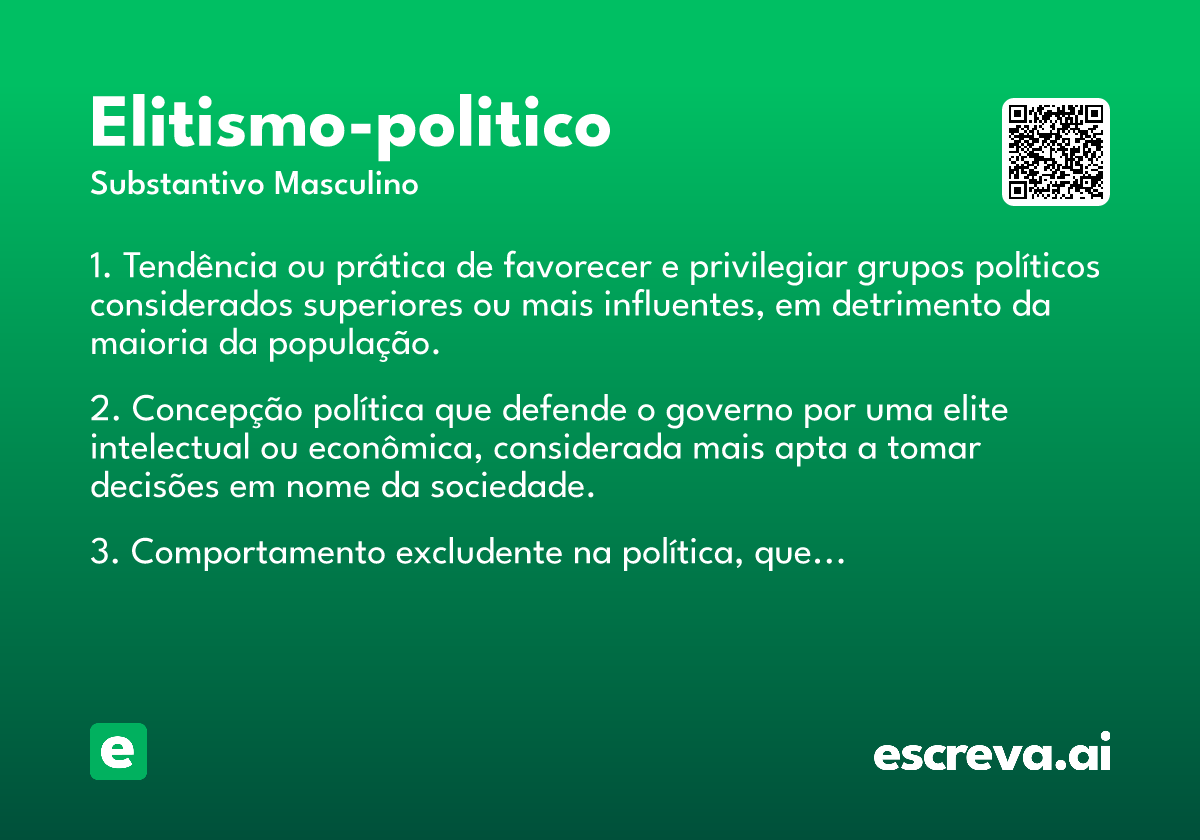 elitismo-politico