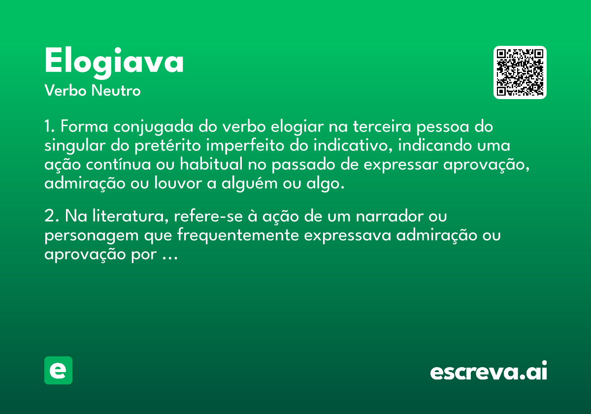 elogiava