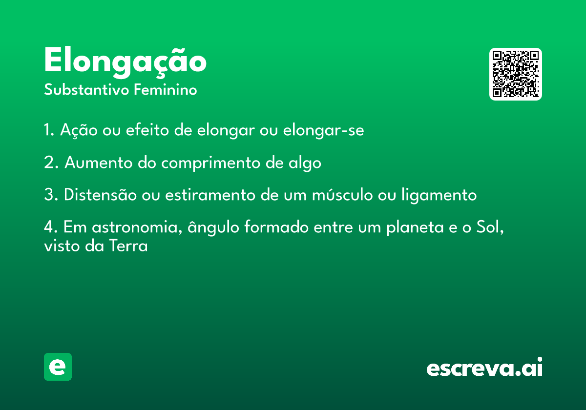 elongação
