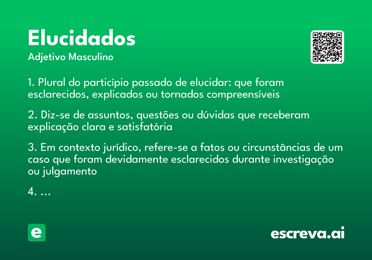 elucidados