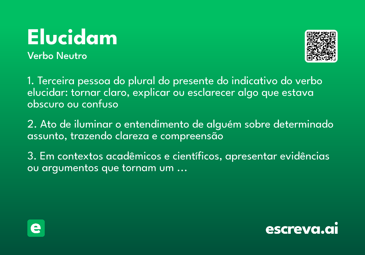 elucidam