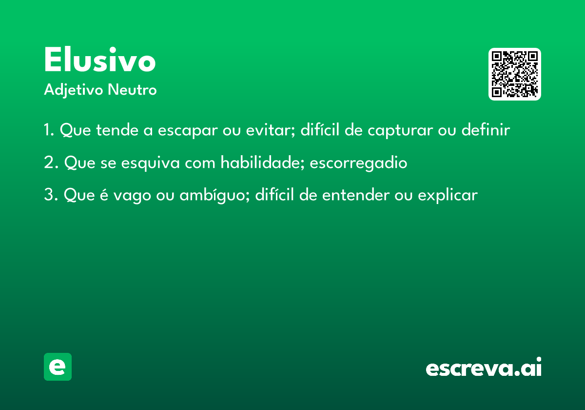elusivo