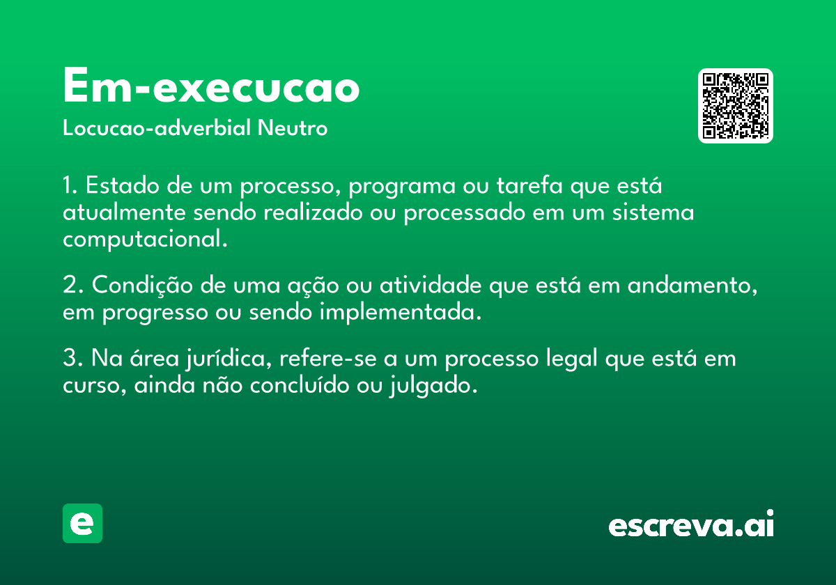 em-execucao
