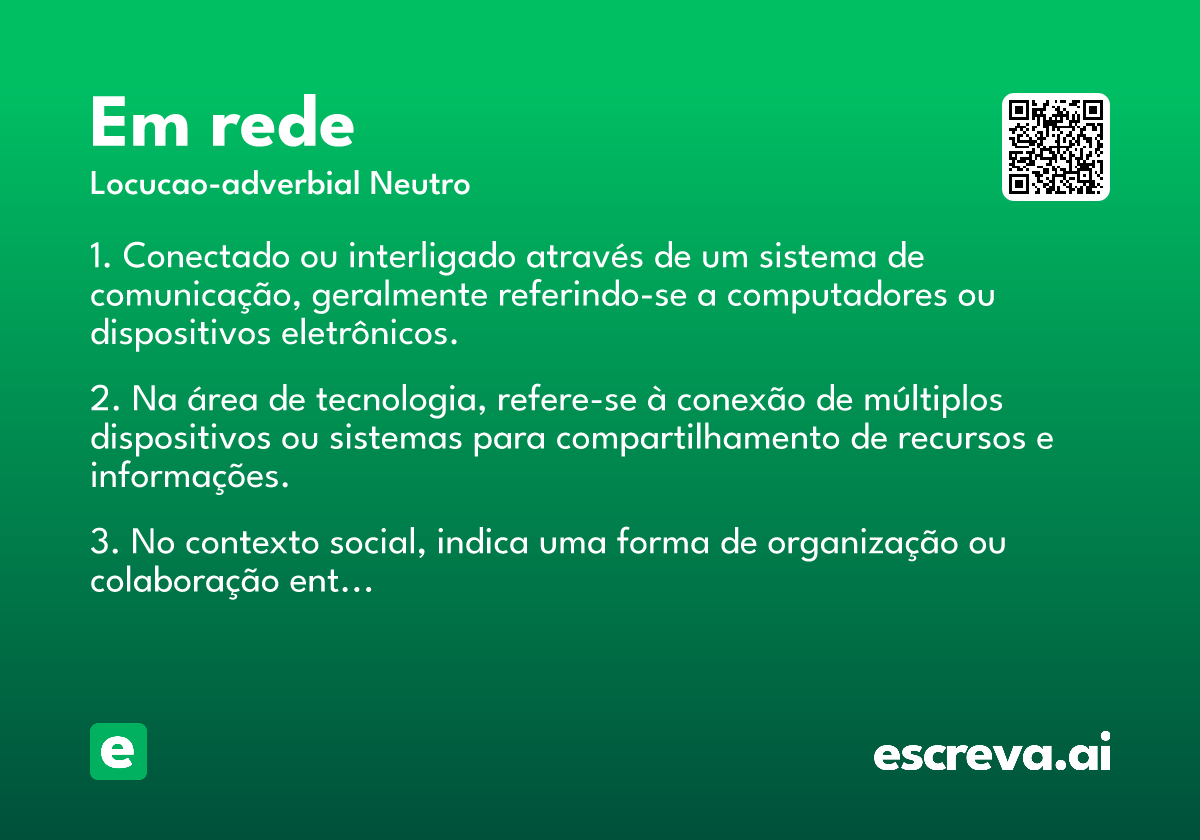 em rede