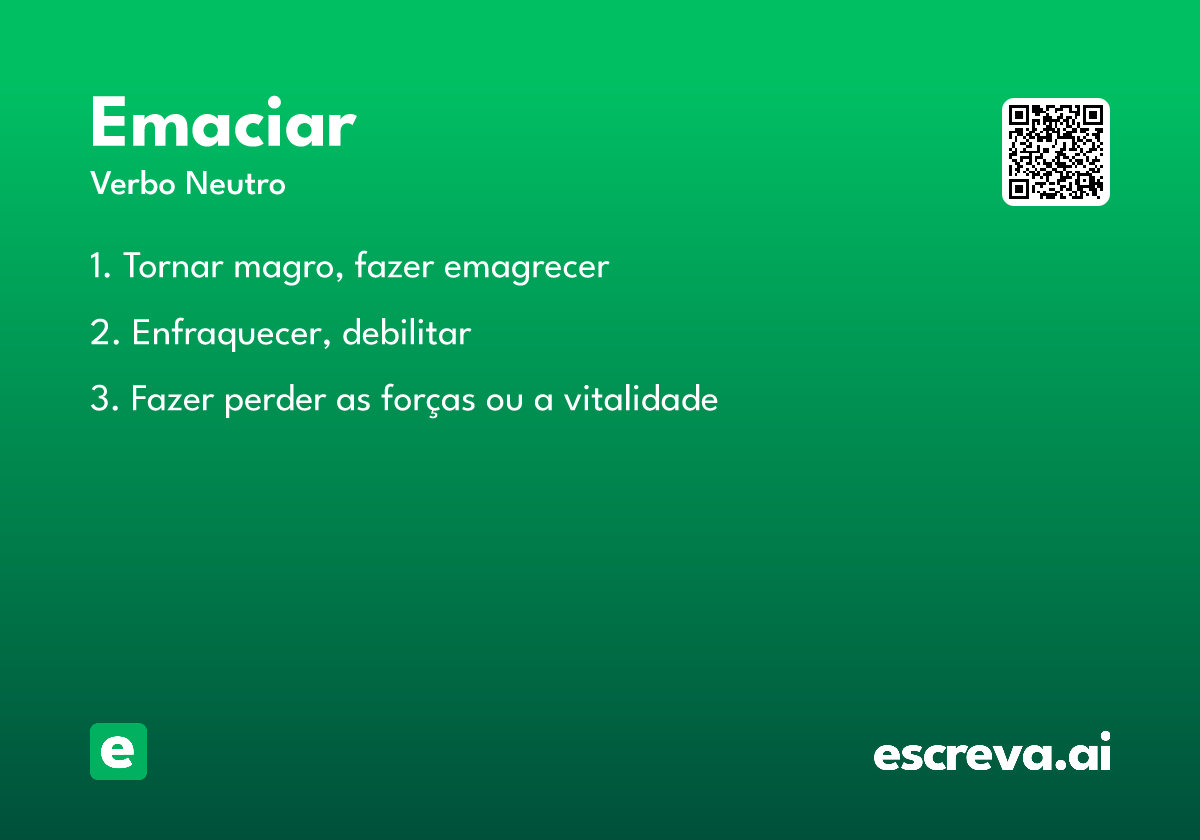emaciar