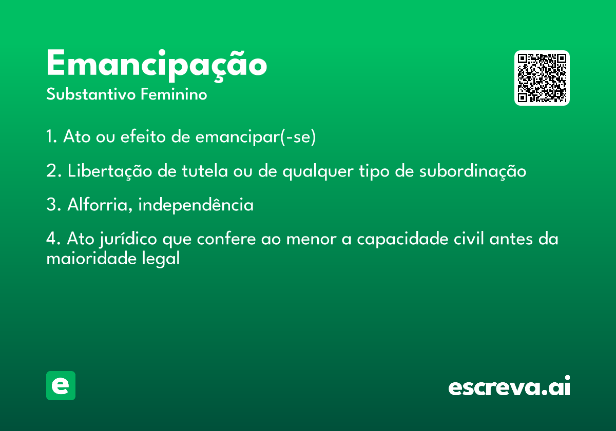emancipação