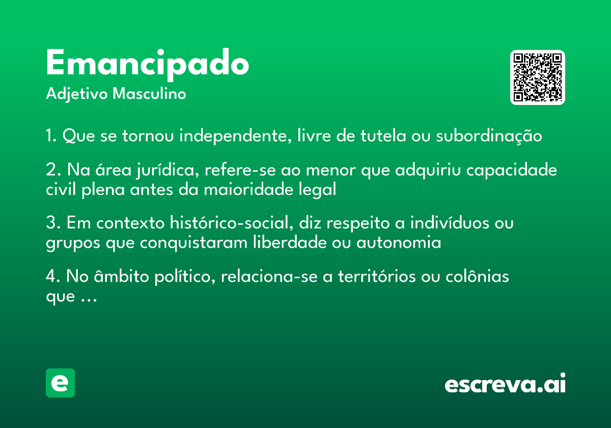 emancipado
