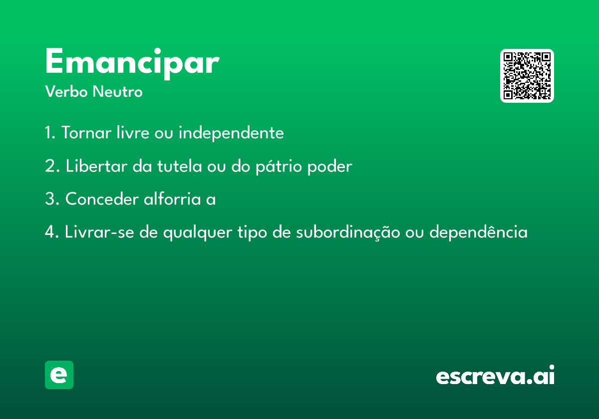 emancipar