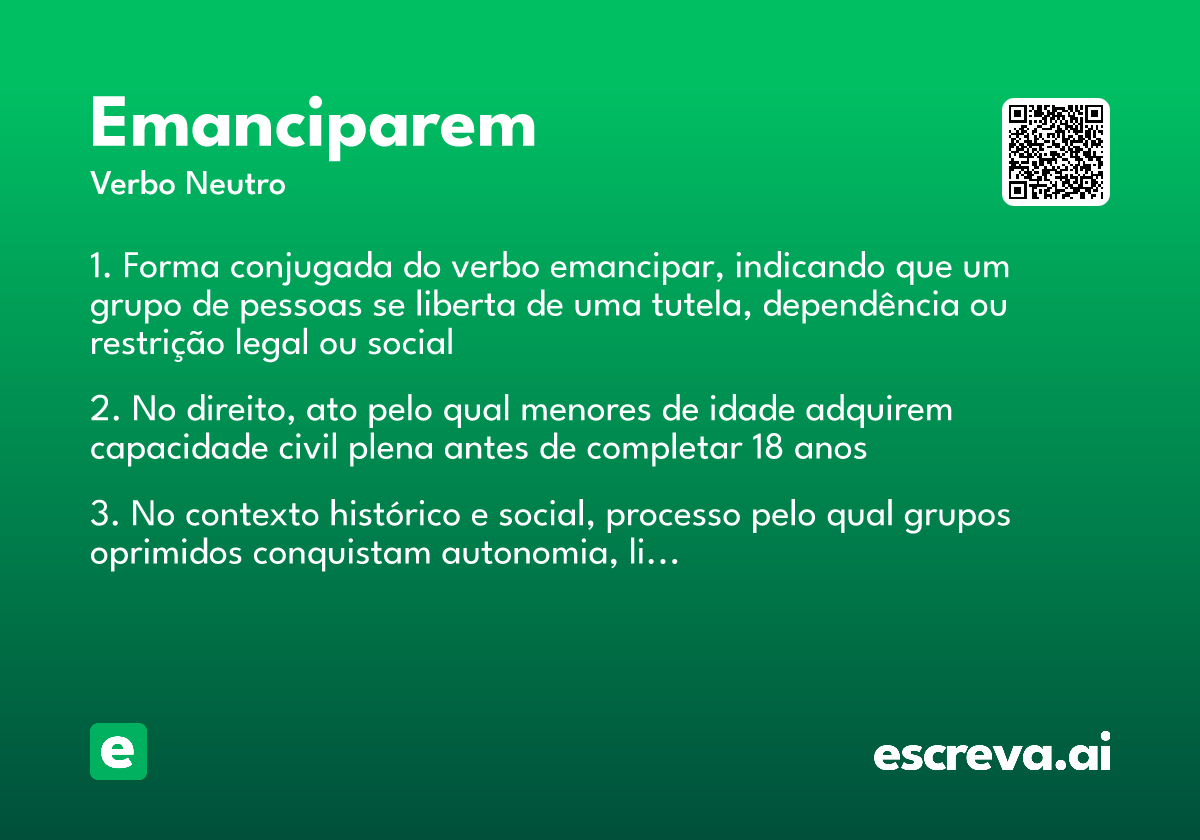 emanciparem