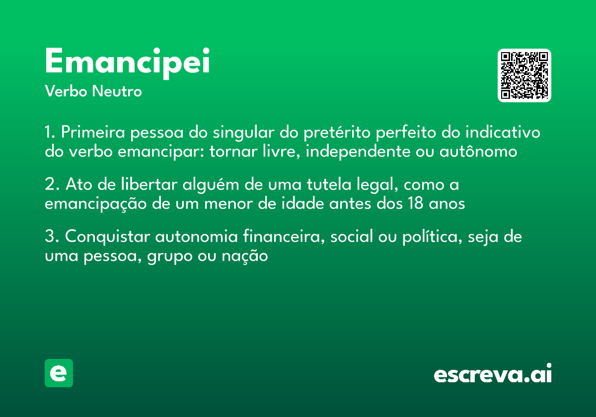 emancipei