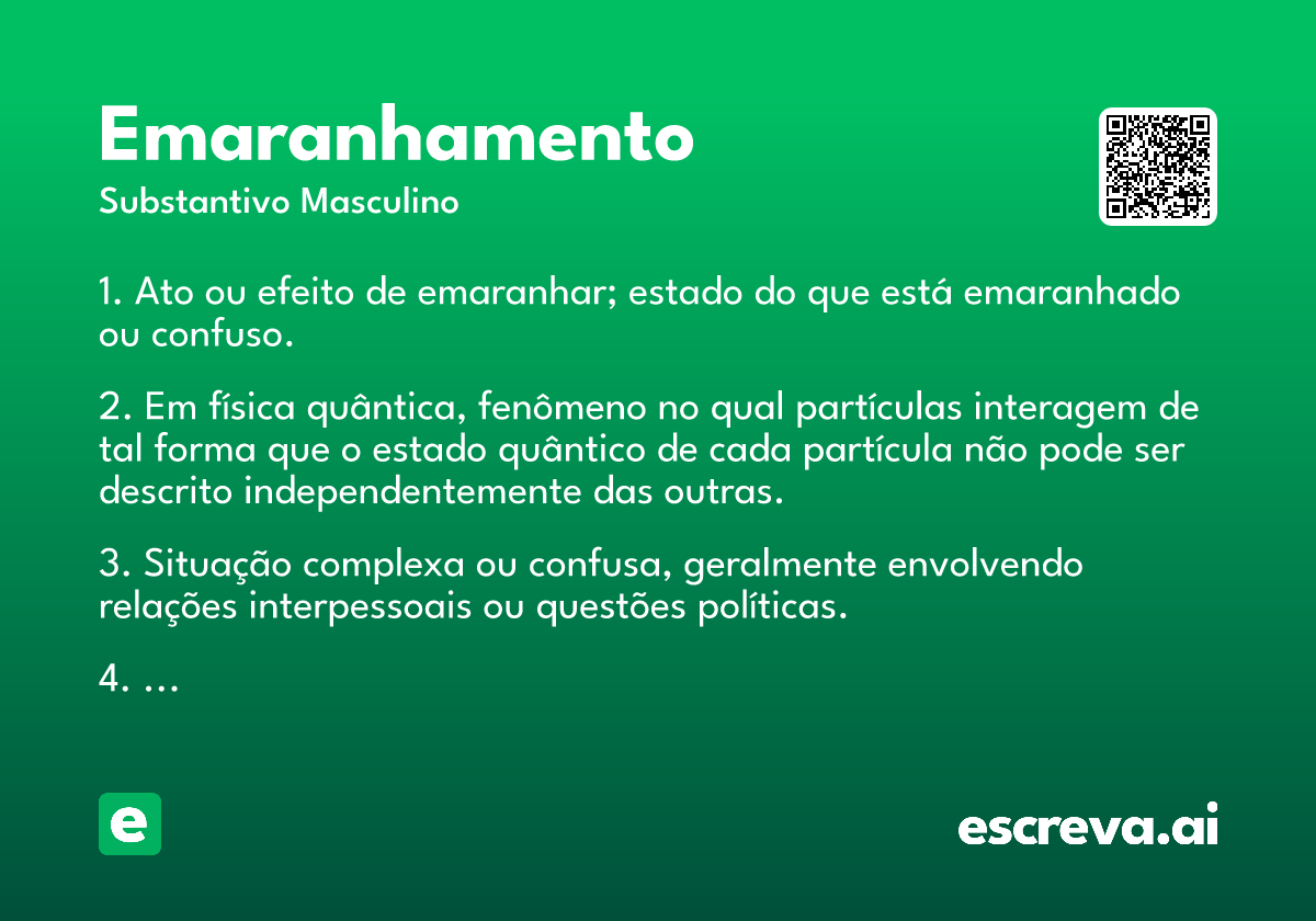 emaranhamento