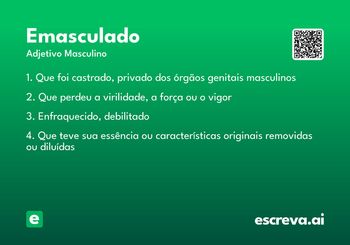 emasculado