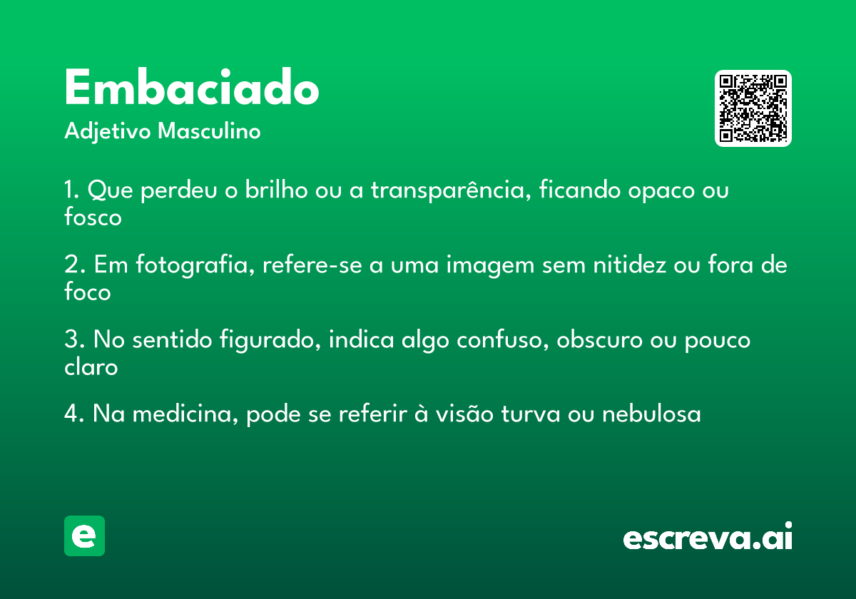 embaciado