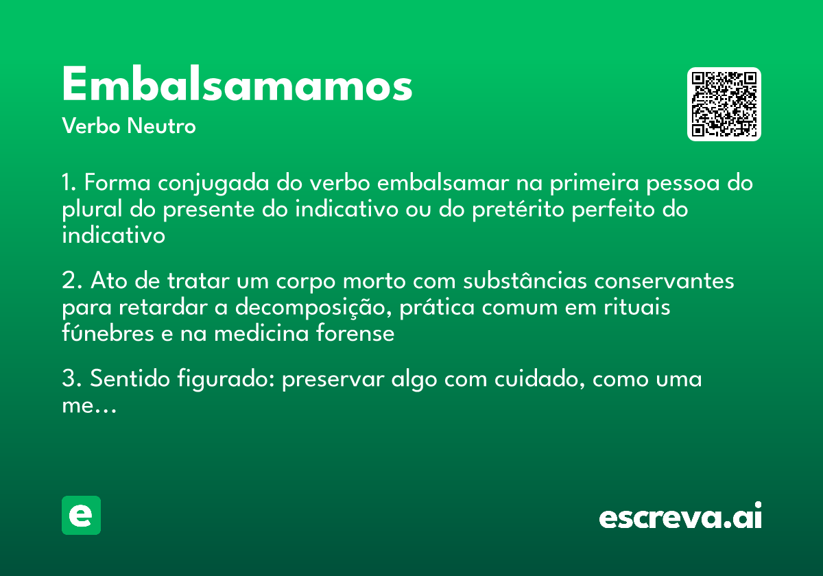 embalsamamos