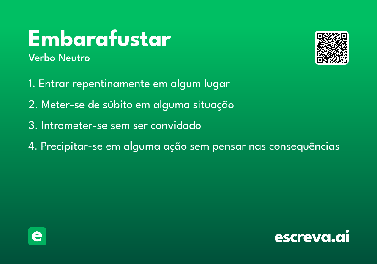 embarafustar