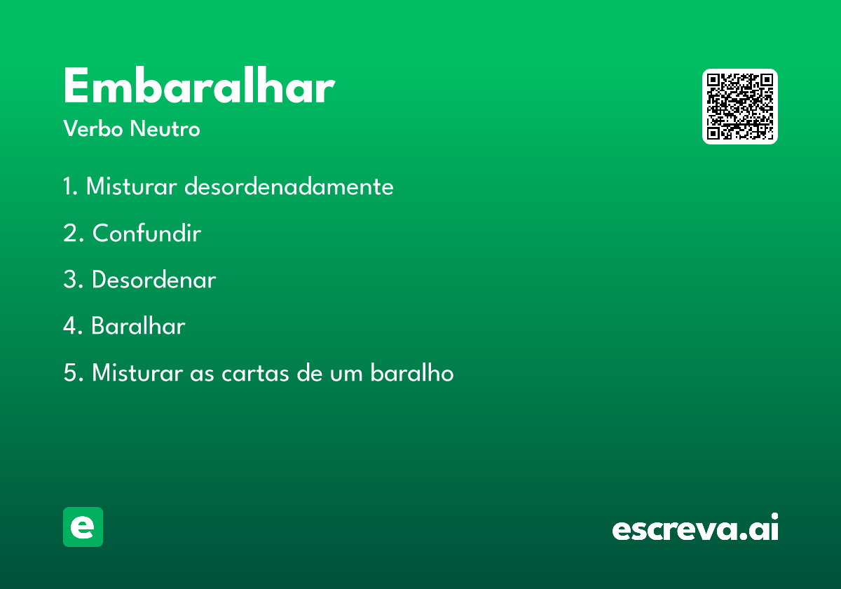 embaralhar