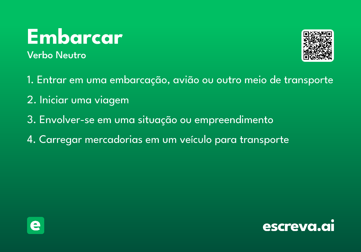 embarcar