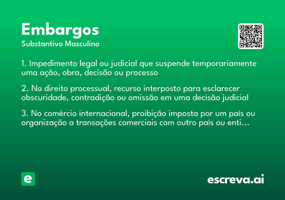 embargos