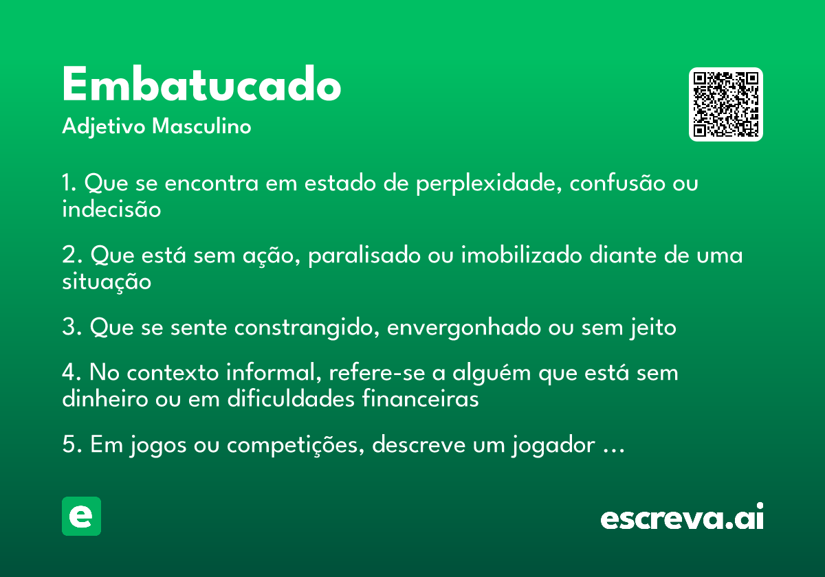 embatucado