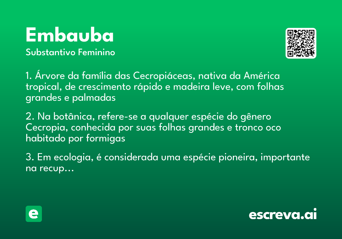 embauba